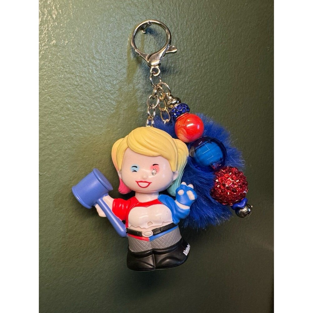 Harley Quinn Little People Keychain - DC super villains Batman
